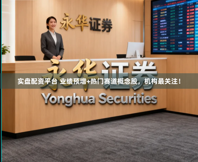 实盘配资平台 业绩预增+热门赛道概念股，机构最关注！